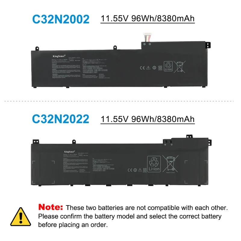 C32N2022 Laptop Battery For ASUS ZenBook Pro 15 OLED UM535QE