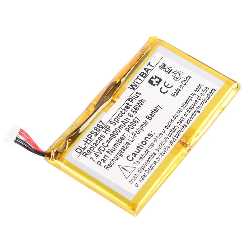 DL-HPS867 Replacement Battery For HP Pocket Printer Plus