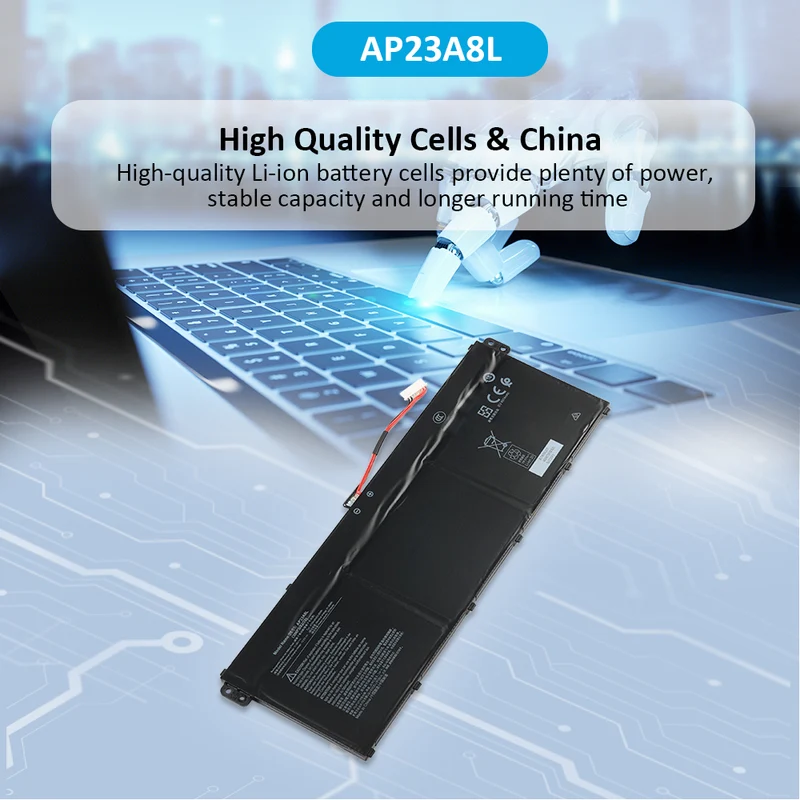 AP23A8L Laptop Battery For ACER Aspire Go 15 AG15-51P A14-51M