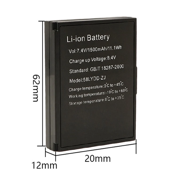 58LYDD-ZJ Replacement Battery For ZJ-58LYWD ZJ-58LYDD ZJ-58MNWD ZJ-58MNDD