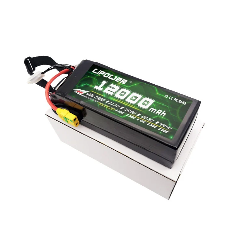 Replacement Lipo Batteries for RC airplanes 12000mAh 25C/35C/50C/70C/100C