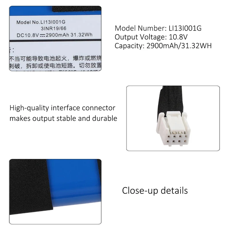 LI13I001G Replacement Battery For Mindray 3INR19/66