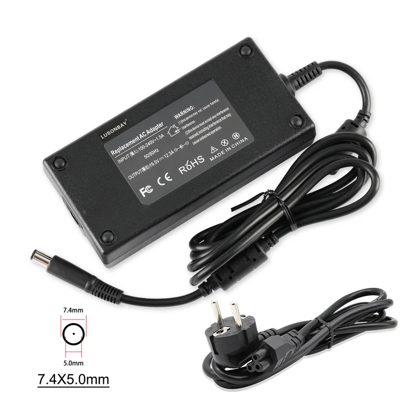 240W 19.5V 12.3A Laptop Charger For Dell Alienware 13 15 17 R1 R2 R3 R4 Series