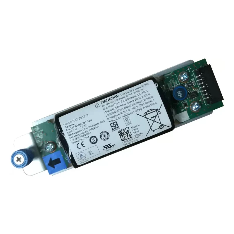 0D668J Replacement Battery For DELL Powervault Md3200 Storage Controller Battery