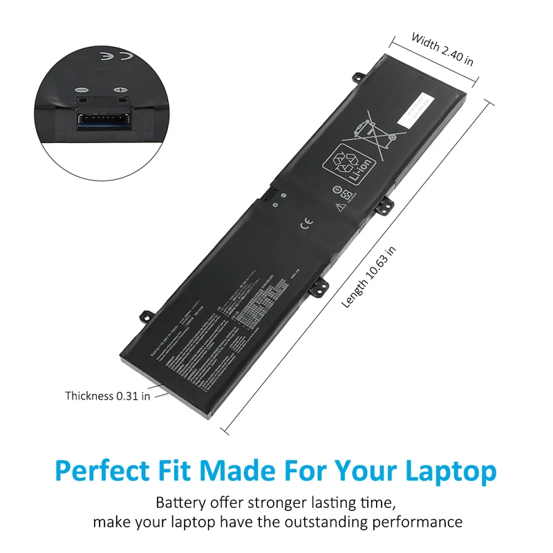 C41N2101-1 Laptop Battery For Asus Zenbook Pro 14 Duo OLED Series