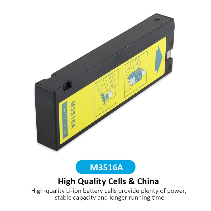 12V 2AH Defibrillator Monitor Battery For Philips Heartstart XL M4735A