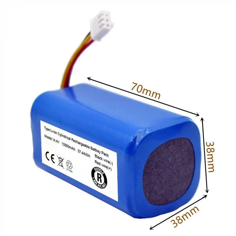 NCR18650 For Liectroux C30b Robot Vacuum Cleaner Rechargeable Battery 2600mah