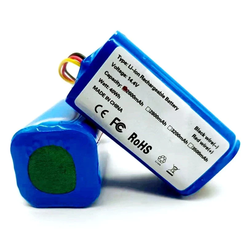 NCR18650 For Liectroux C30b Robot Vacuum Cleaner Rechargeable Battery 2600mah