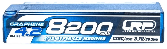 LRP Accu Lipo Shorty HLCG 3.7V 8200mAh 130C Graphene 4.2 433266
