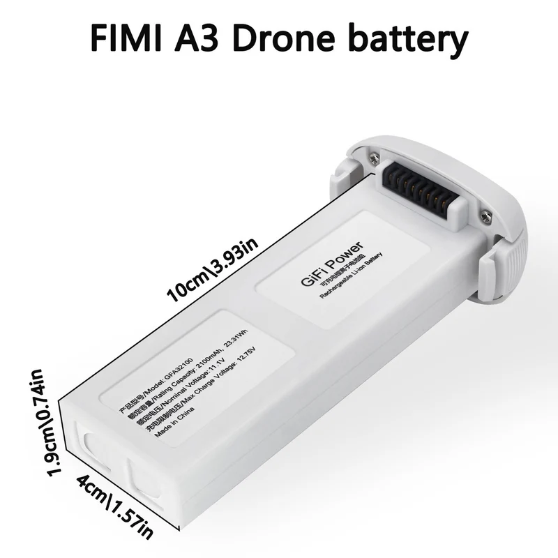GFA32100 Replacement Battery For FIMI A3 Drone