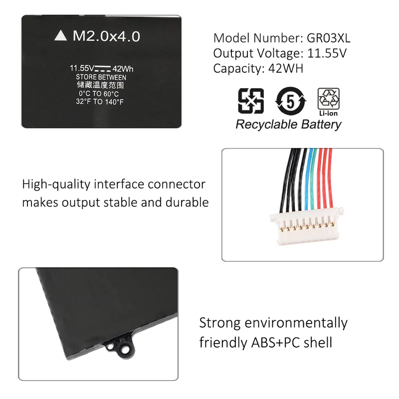 GR03XL Laptop Battery For HP ProBook 635 AERO G7
