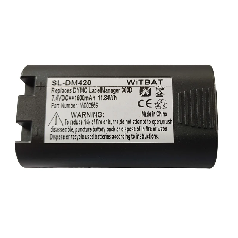 SL-DM500 Replacement Battery For LabelManager 500TS XTL 300