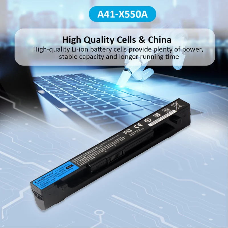 A41-X550A Laptop Battery For Asus x550C x452e x450l x550 a450 a550 f450 r409 r510 x450