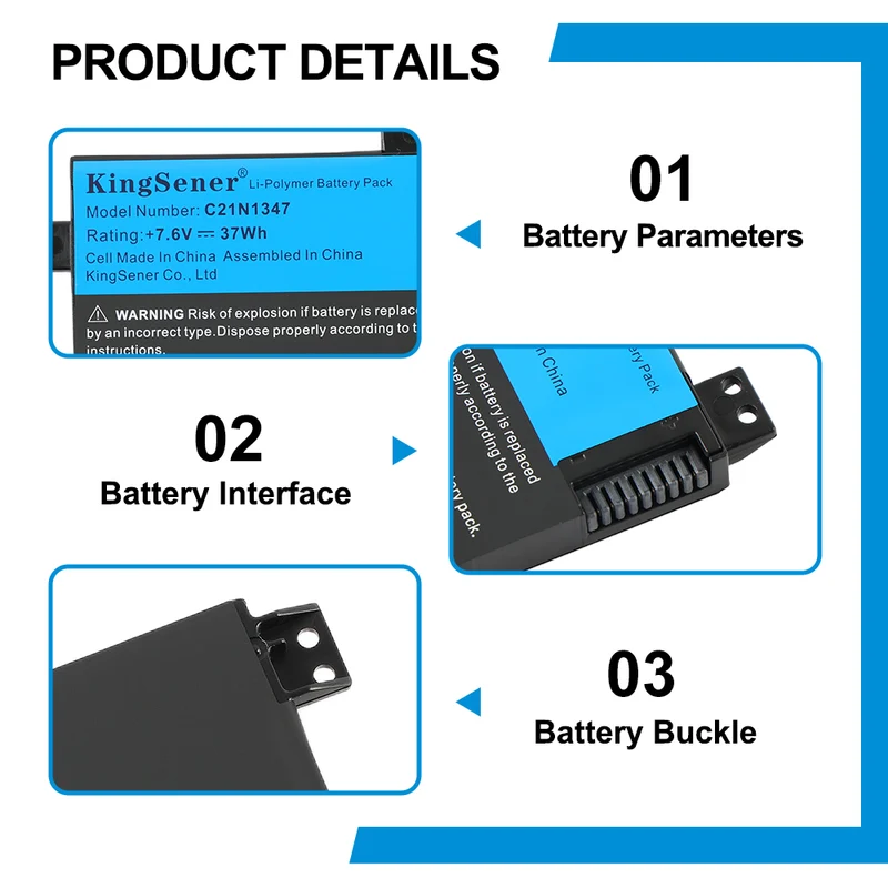 C21N1347 Replacement Battery for ASUS Transformer Book T100CHI
