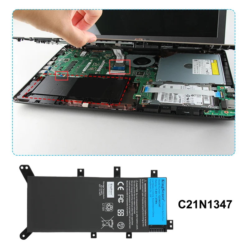 C21N1347 Replacement Battery for ASUS Transformer Book T100CHI