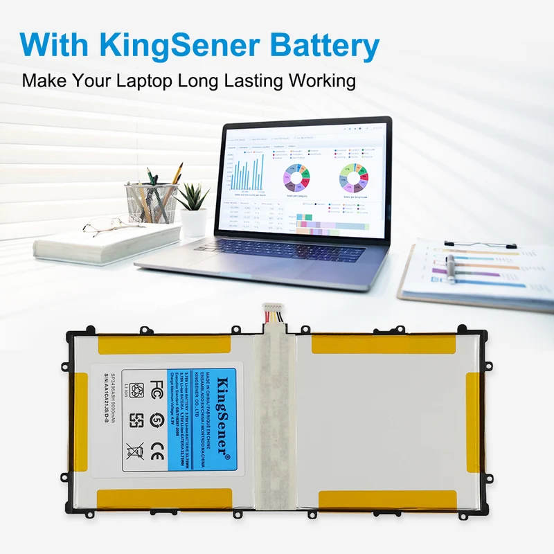 SP3496A8H Tablet Batteries For Samsung Google Nexus 10 N10 Table PC for Samsung GT-P8110 HA32ARB Tablet Battery 3.75V 9000mAh | KingSener