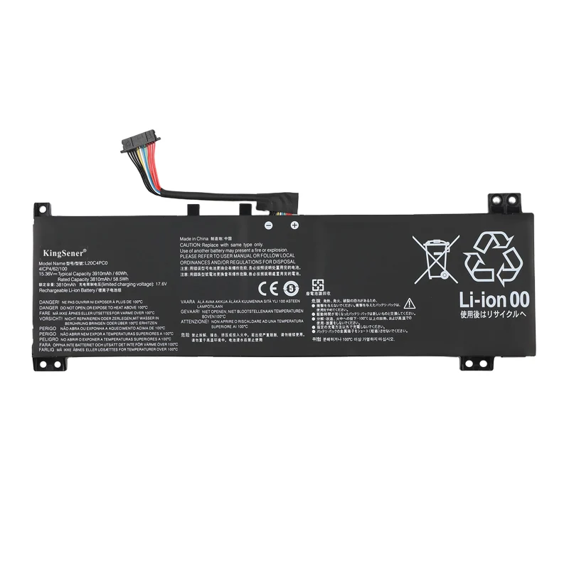 L20C4PC0 Laptop Battery For Lenovo Legion 5-15ACH6 5-15ACH6A