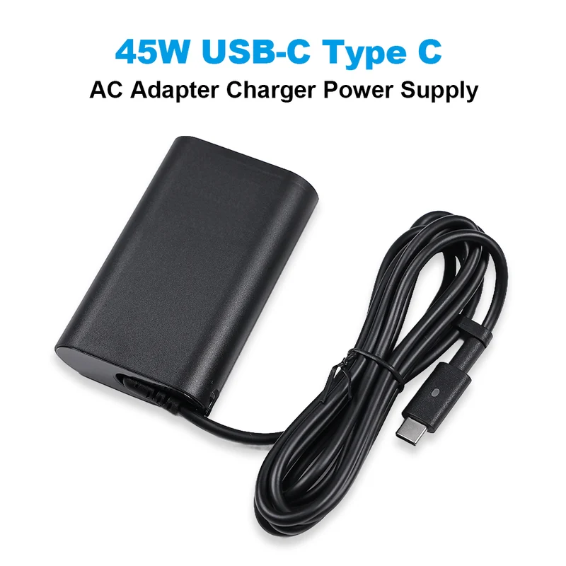 45W USB-C Type C AC Adapter Charger Power Supply for Dell XPS 13