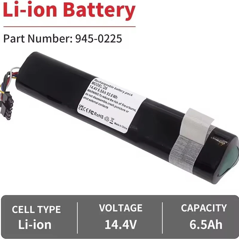 D5 Replacement Battery For Neato Botvac D3 D4 D5 D6 D7 Vacuum Cleaner Batteries