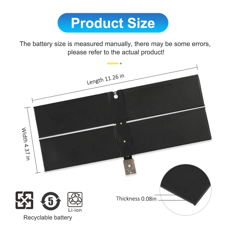 G3HTA036H Laptop Battery for Microsoft Surface Book 1769 Open Box
