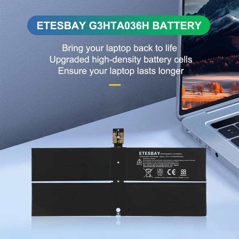 G3HTA036H Laptop Battery for Microsoft Surface Book 1769 Open Box