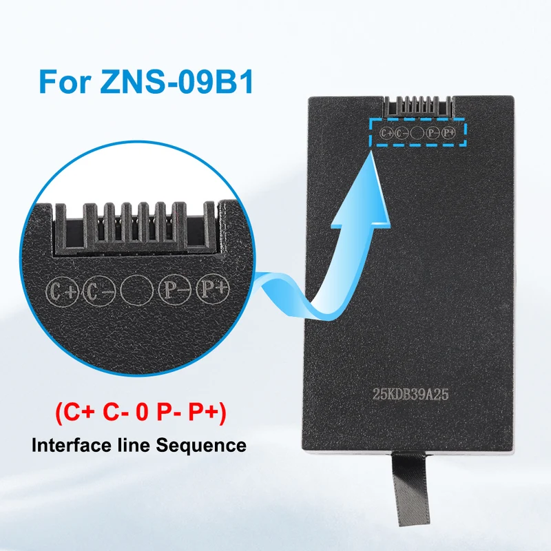Replacement Battery C+C- P-P+ For Smart Door Lock ZNS-09B1 4200mAh