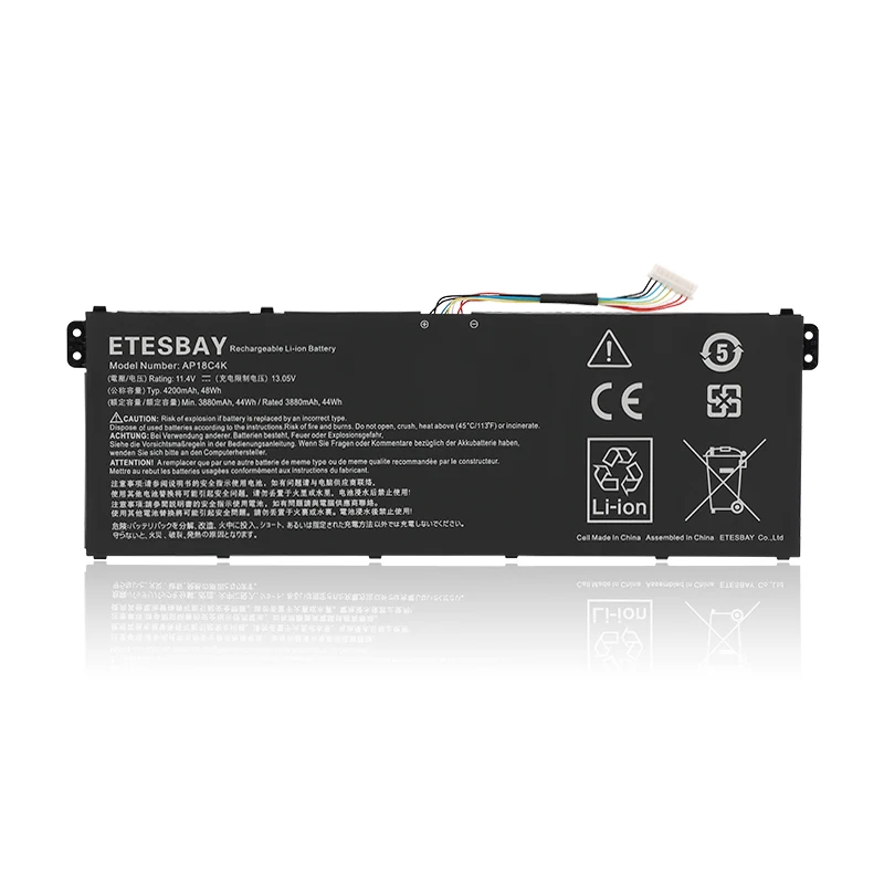 AP18C4K Battery for Acer Aspire 5 A515-43 5 A515-43G 5 A515-44 A515-44G Series | ETESBAY