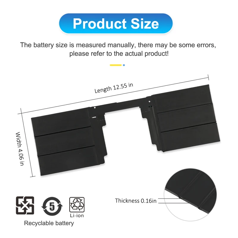 G3HTA041H Battery For Microsoft Surface Book 2 2nd Gen 15" | US Stock