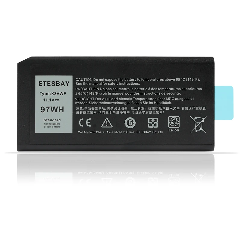X8VWF Laptop Battey For Dell DKNKD 4XKN5 04XKN5 05XT3V 09FN4