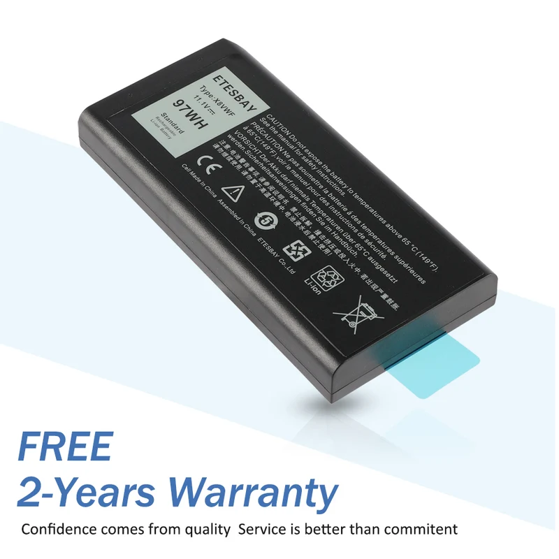 X8VWF Laptop Battey For Dell DKNKD 4XKN5 04XKN5 05XT3V 09FN4