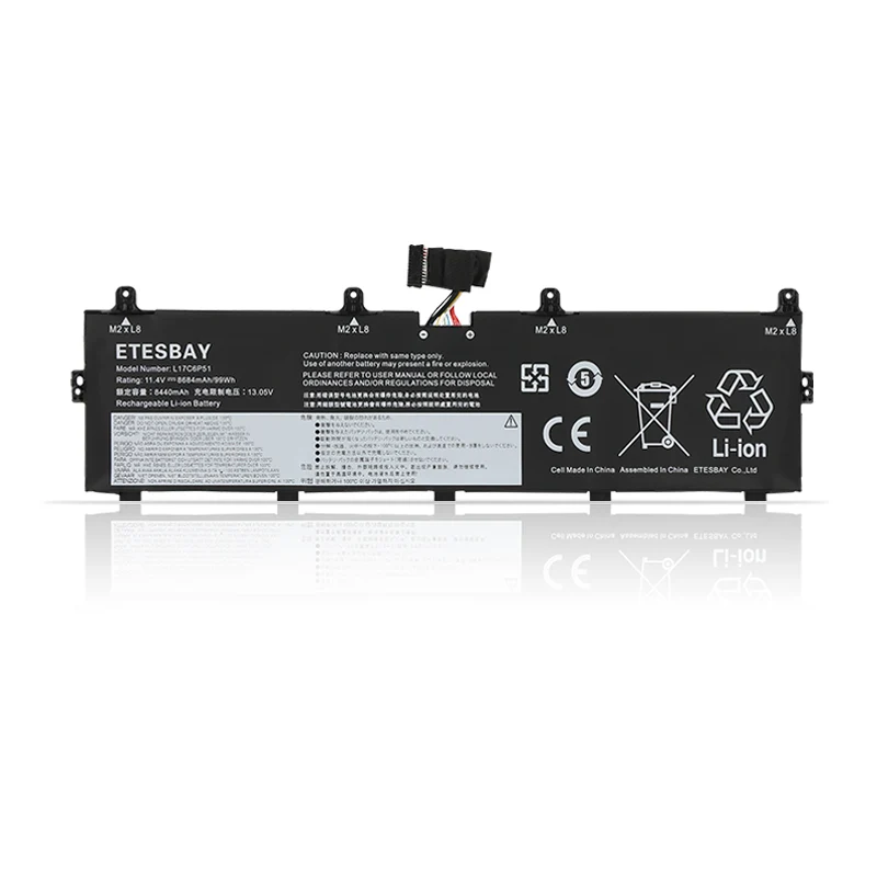 Lenovo ThinkPad P72 P73 Workstation Battery L17C6P51 99Wh