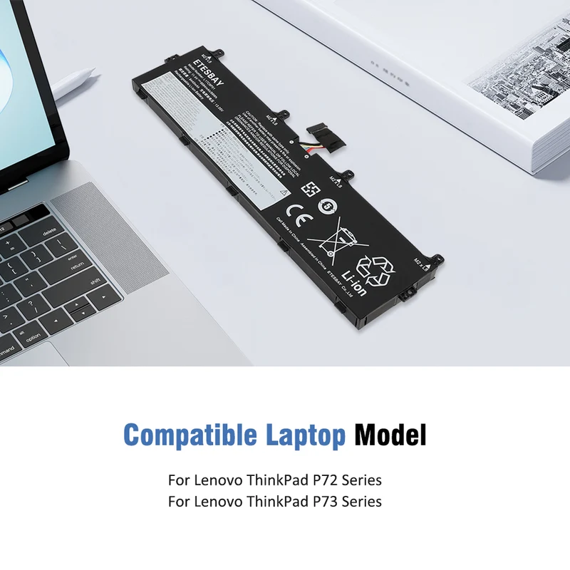 Lenovo ThinkPad P72 P73 Workstation Battery L17C6P51 99Wh