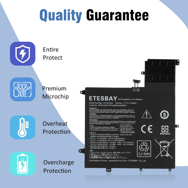 C21N1624 Laptop Battery For Asus Q325UA Q325UAR | US Stock