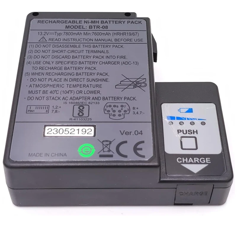 Replacement Battery BTR-08 For Fujikura Fusion Splicer FSM-60S