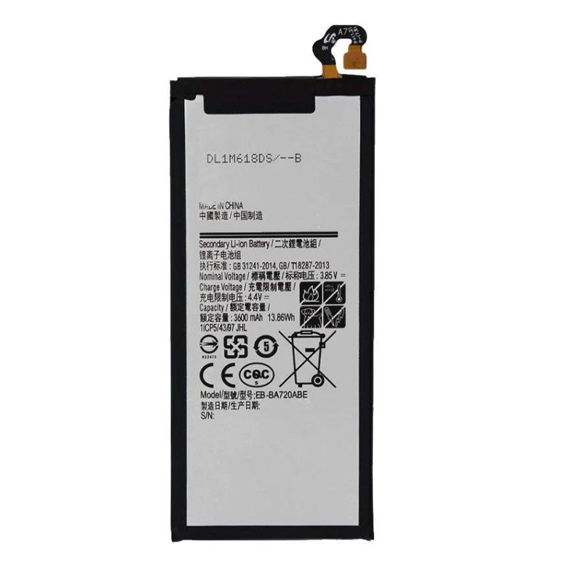 Replacement Phone Battery for Samsung EB-BA720ABE
