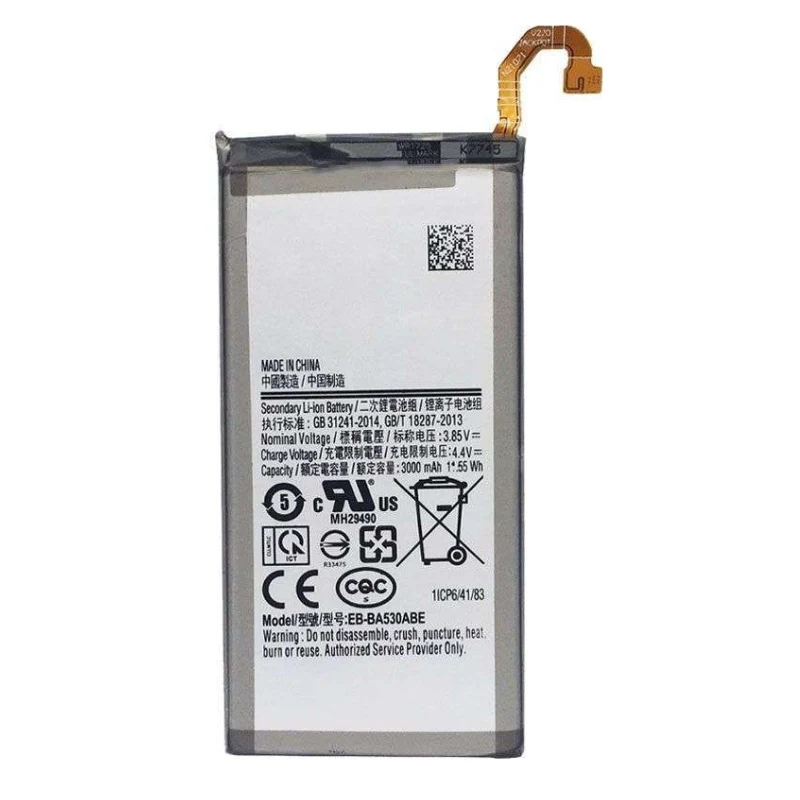 Replacement Phone Battery for Samsung A530F EB-BA530ABE