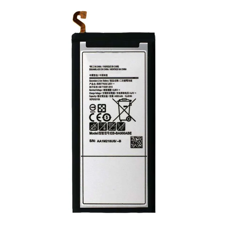 Replacement Phone Battery for Samsung A900 EB-BA900ABE