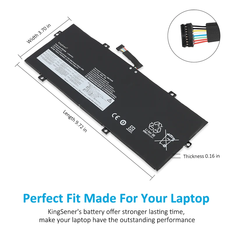 L20M4PE0 L20C4PE0 Laptop Battery For Lenovo Yoga Duet 7-13ITL6