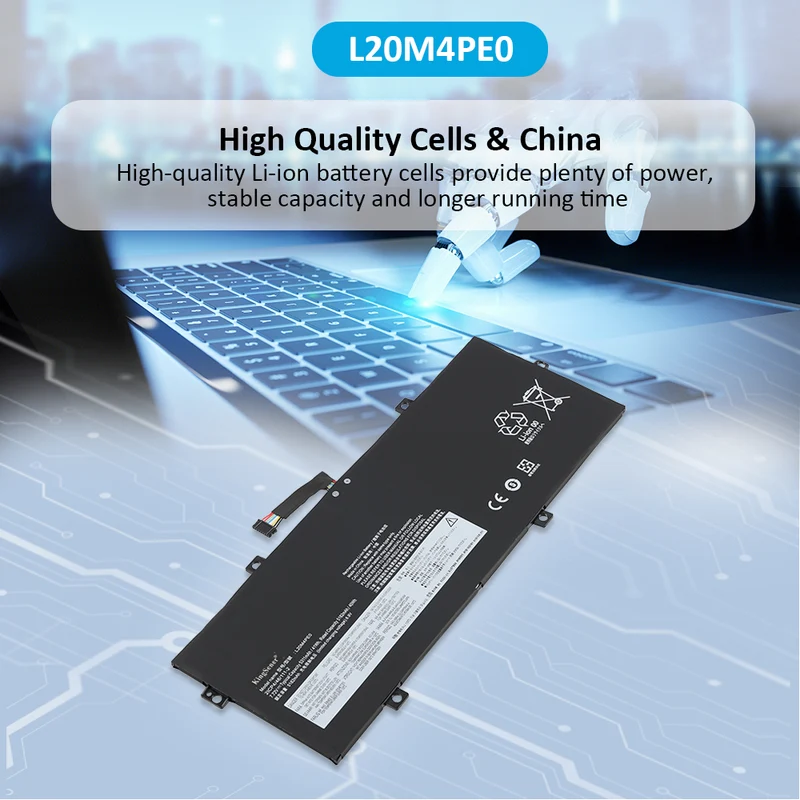 L20M4PE0 L20C4PE0 Laptop Battery For Lenovo Yoga Duet 7-13ITL6