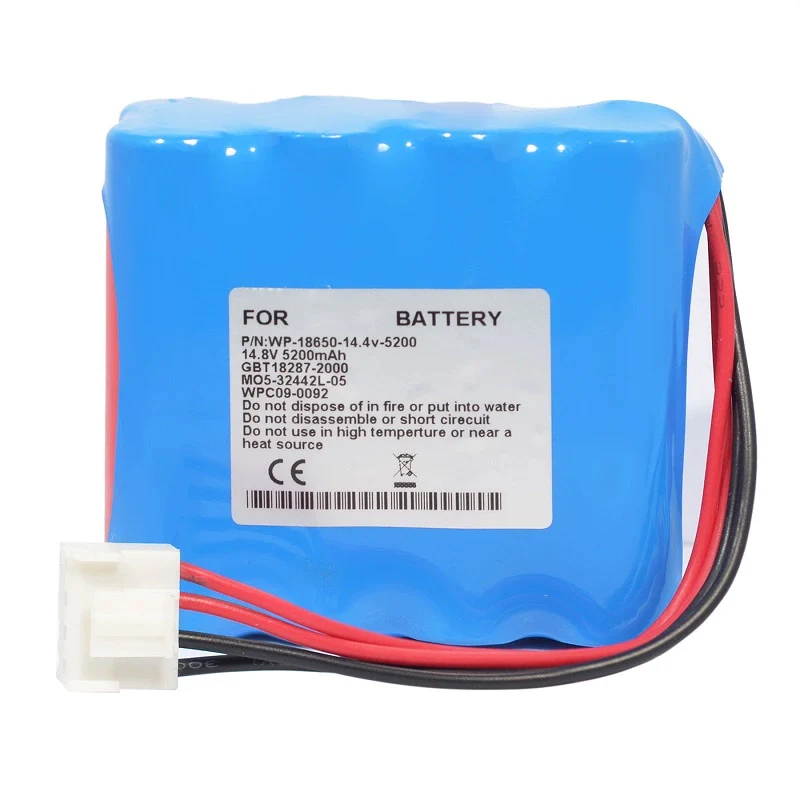 Replacement Battery WP-18650-14.4-5200 For ECG1201G ECG1201