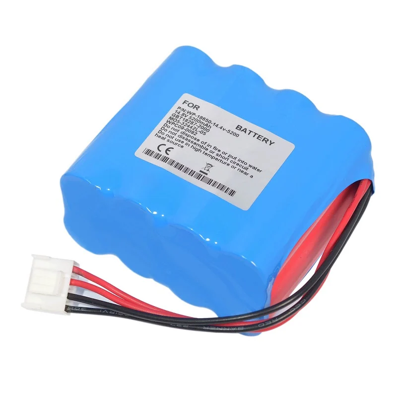 Replacement Battery WP-18650-14.4-5200 For ECG1201G ECG1201