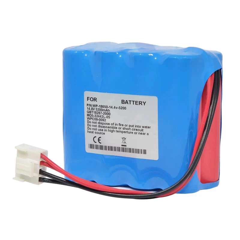 Replacement Battery WP-18650-14.4-5200 For ECG1201G ECG1201