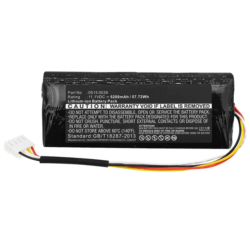 Replacement Battery 05150039 for Testo 350K Analyzer