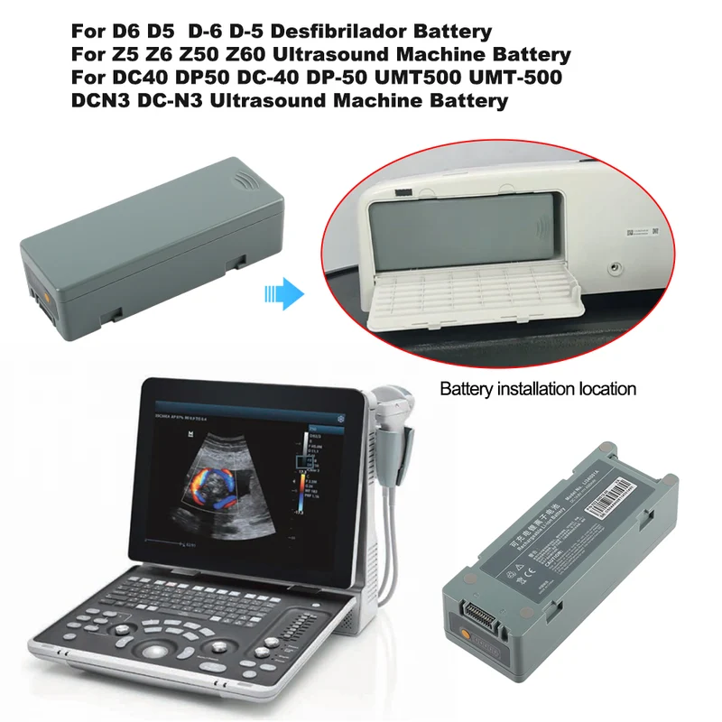 LI34I001A Battery For Mindray beneheart D6 D5 Defibrillator