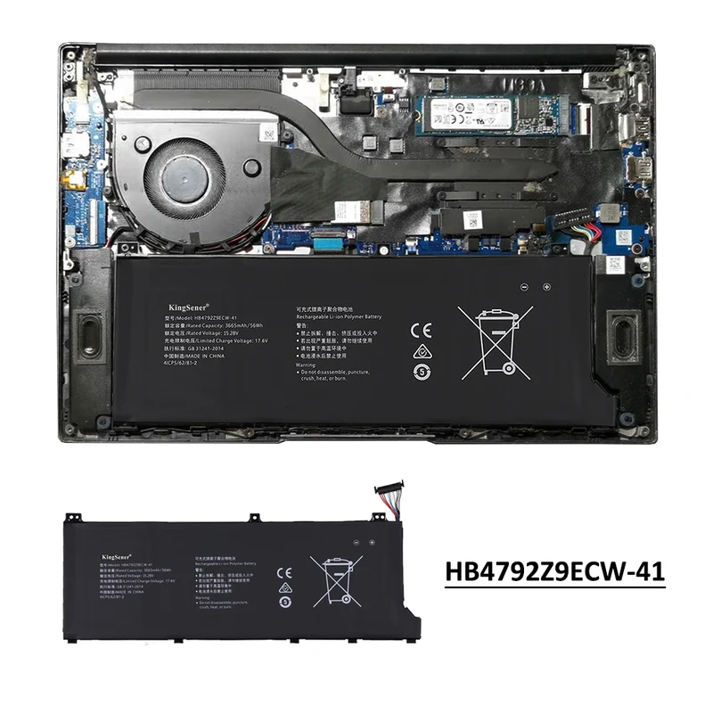 HB4792Z9ECW-41 Laptop battery For HUAWEI Honor Magicbook 14