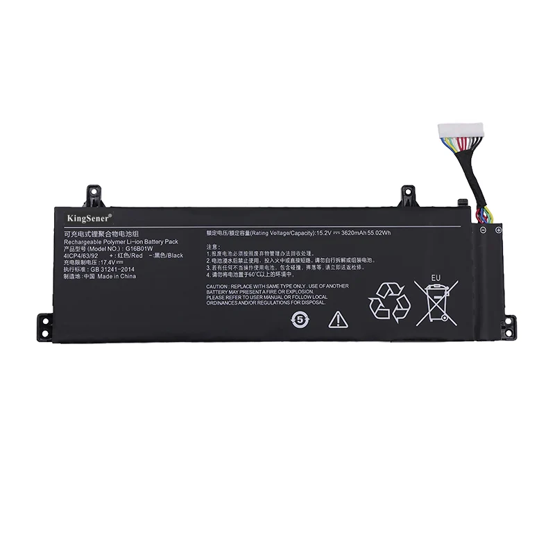 G16B01W Laptop battery For Xiaomi Redmi G Gaming 16 Series XMG2003-AB XMG2003-AL