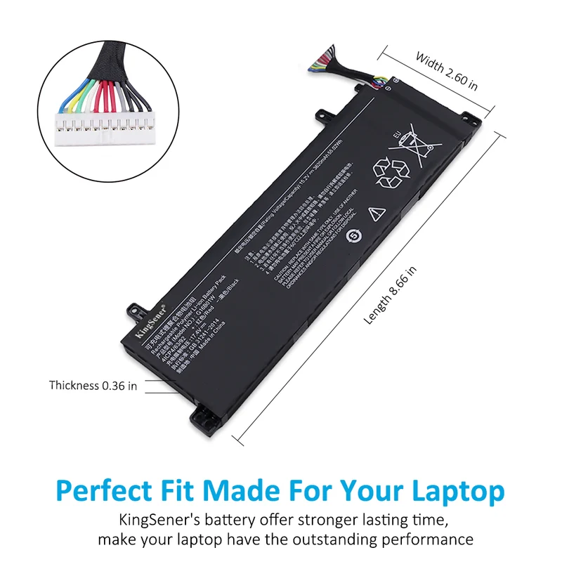 G16B01W Laptop battery For Xiaomi Redmi G Gaming 16 Series XMG2003-AB XMG2003-AL