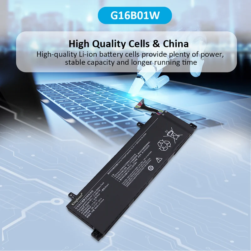 G16B01W Laptop battery For Xiaomi Redmi G Gaming 16 Series XMG2003-AB XMG2003-AL