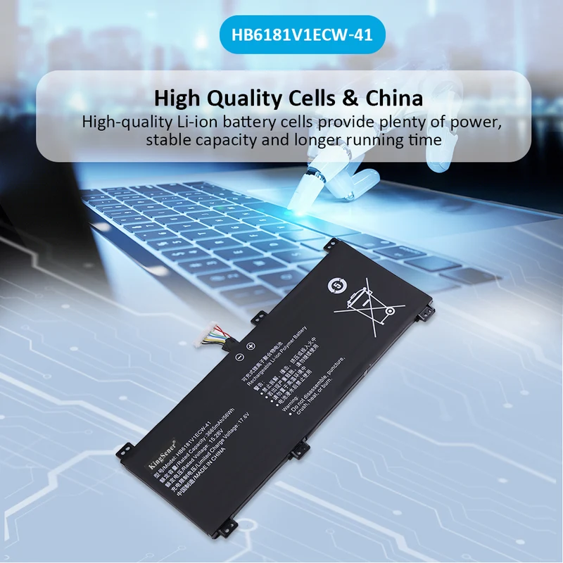 HB6181V1ECW-41 Laptop battery For HUAWEI Honor MagicBook 16 HYM-W56