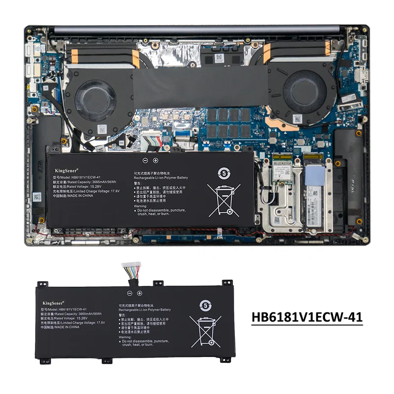 HB6181V1ECW-41 Laptop battery For HUAWEI Honor MagicBook 16 HYM-W56